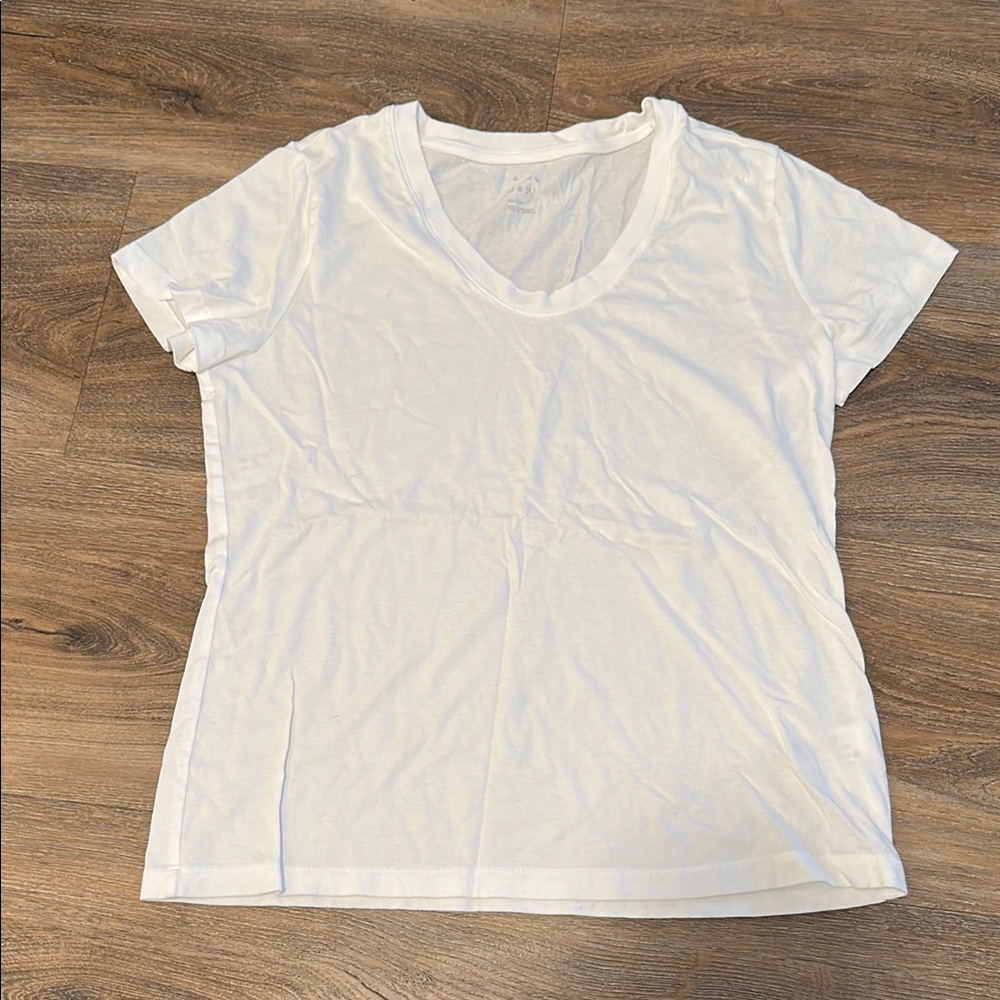 A New Day White Short Sleeve T-Shirt